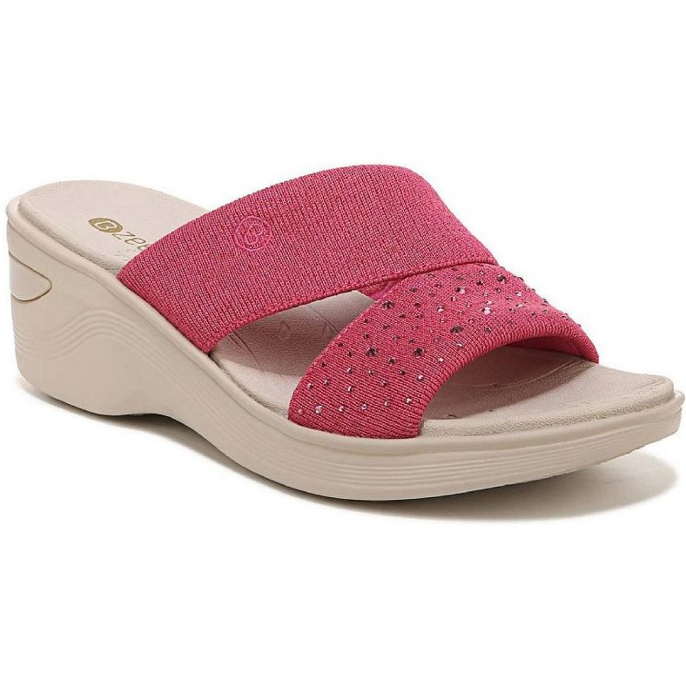 BZEES (by Naturalizer) Fun Sparkly Slide  Sandals  Size 9 Medium